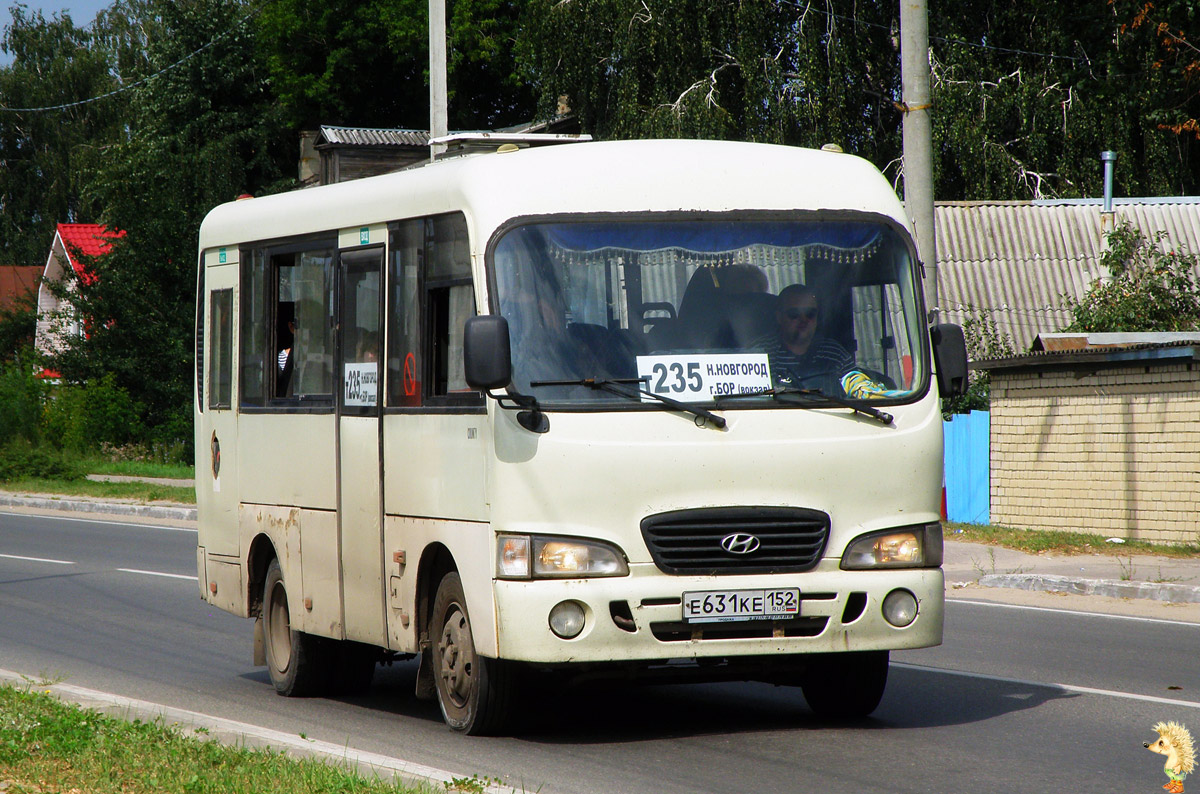 Нижегородская область, Hyundai County SWB C08 (РЗГА) № Е 631 КЕ 152