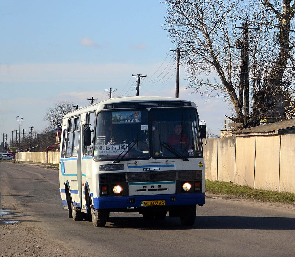 Волынская область, ПАЗ-32053 № AC 0099 AA