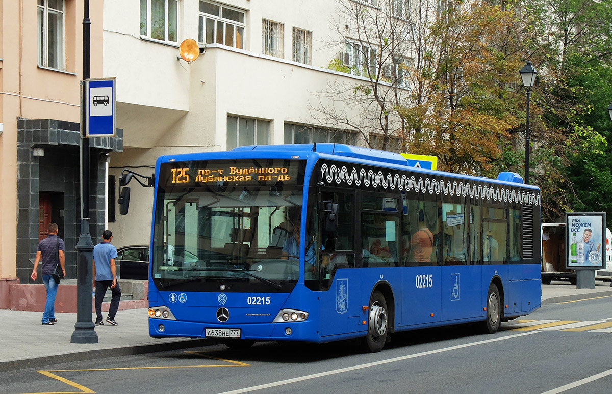 Москва, Mercedes-Benz Conecto II № 02215