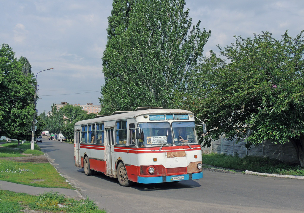 Kirovograd region, LiAZ-677M sz.: BA 0675 AH