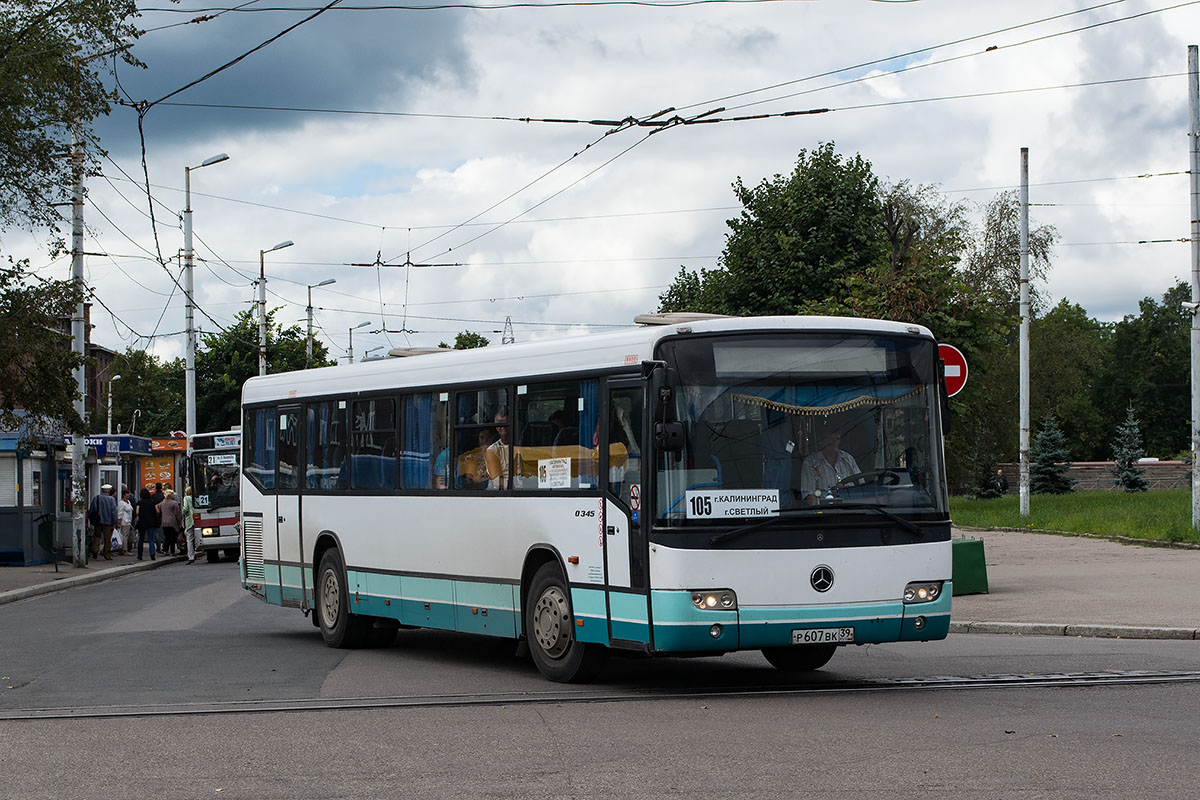 Калининградская область, Mercedes-Benz O345 № Р 607 ВК 39