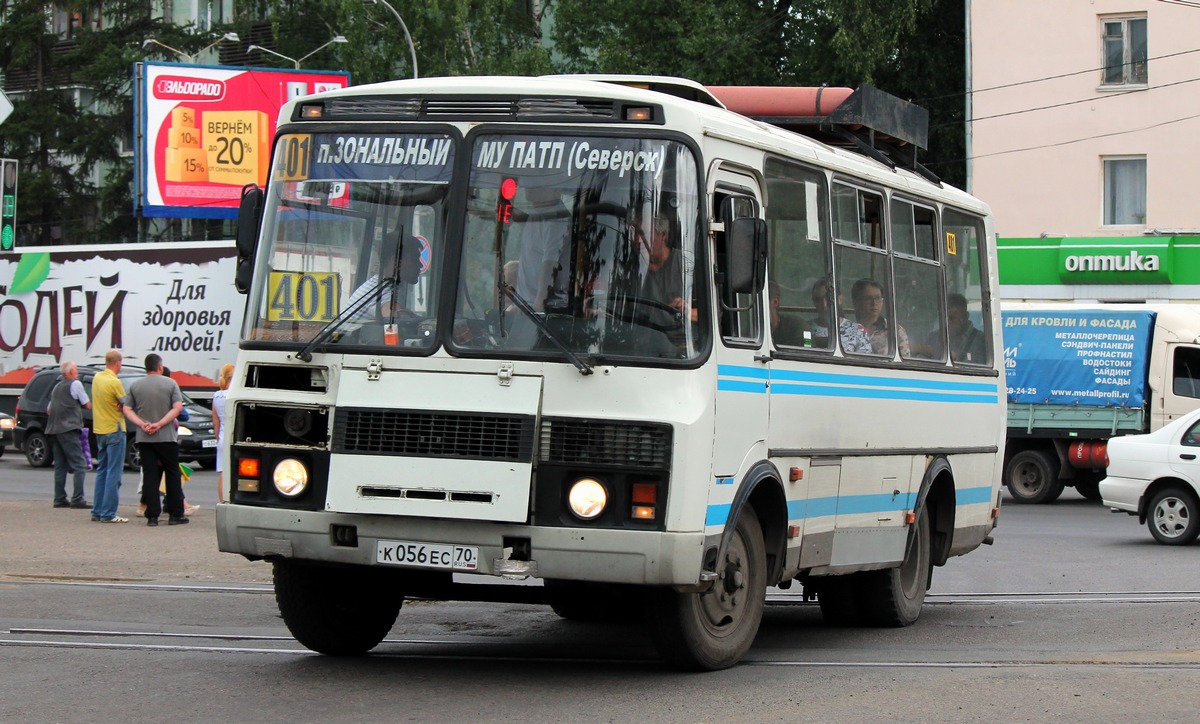 Томская область, ПАЗ-32054 № К 056 ЕС 70