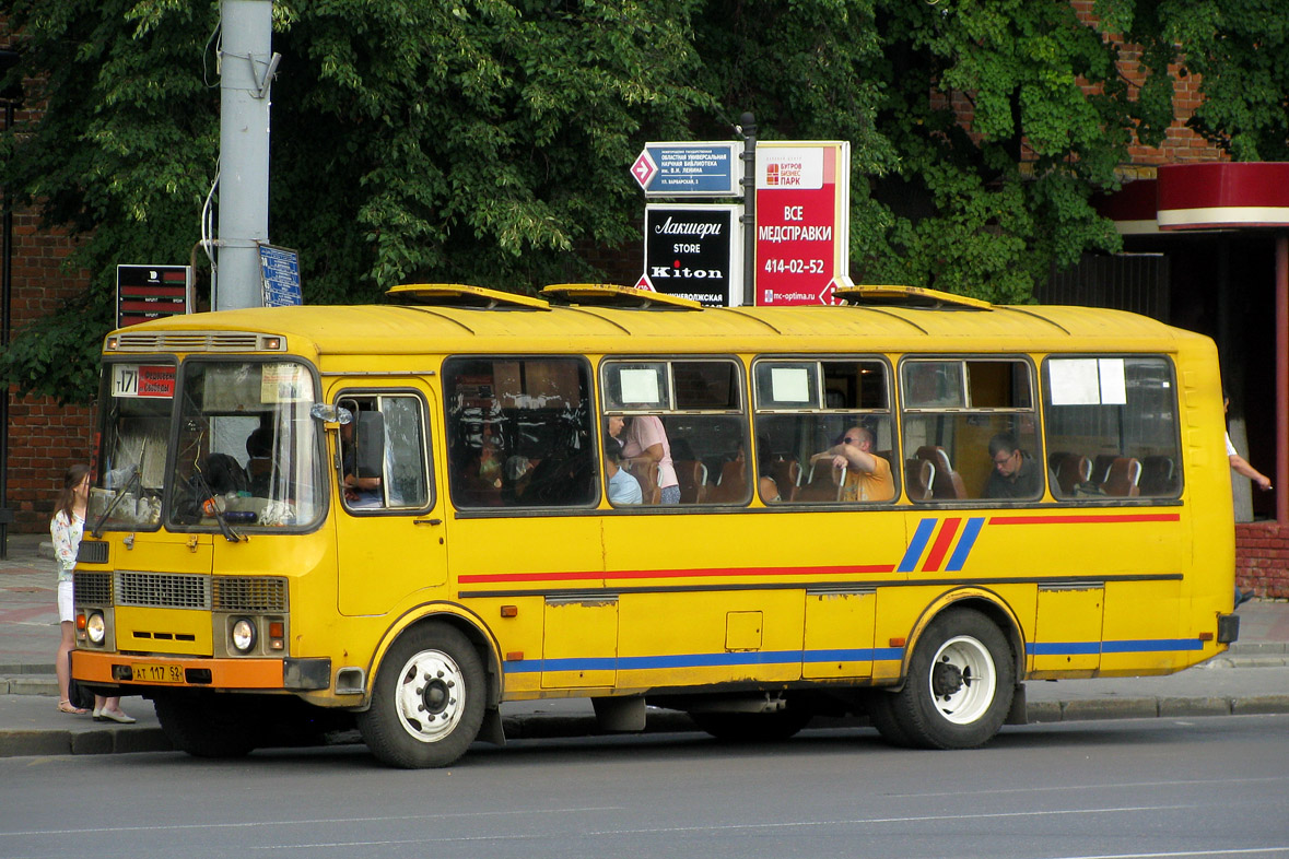 Нижегородская область, ПАЗ-4234 № АТ 117 52