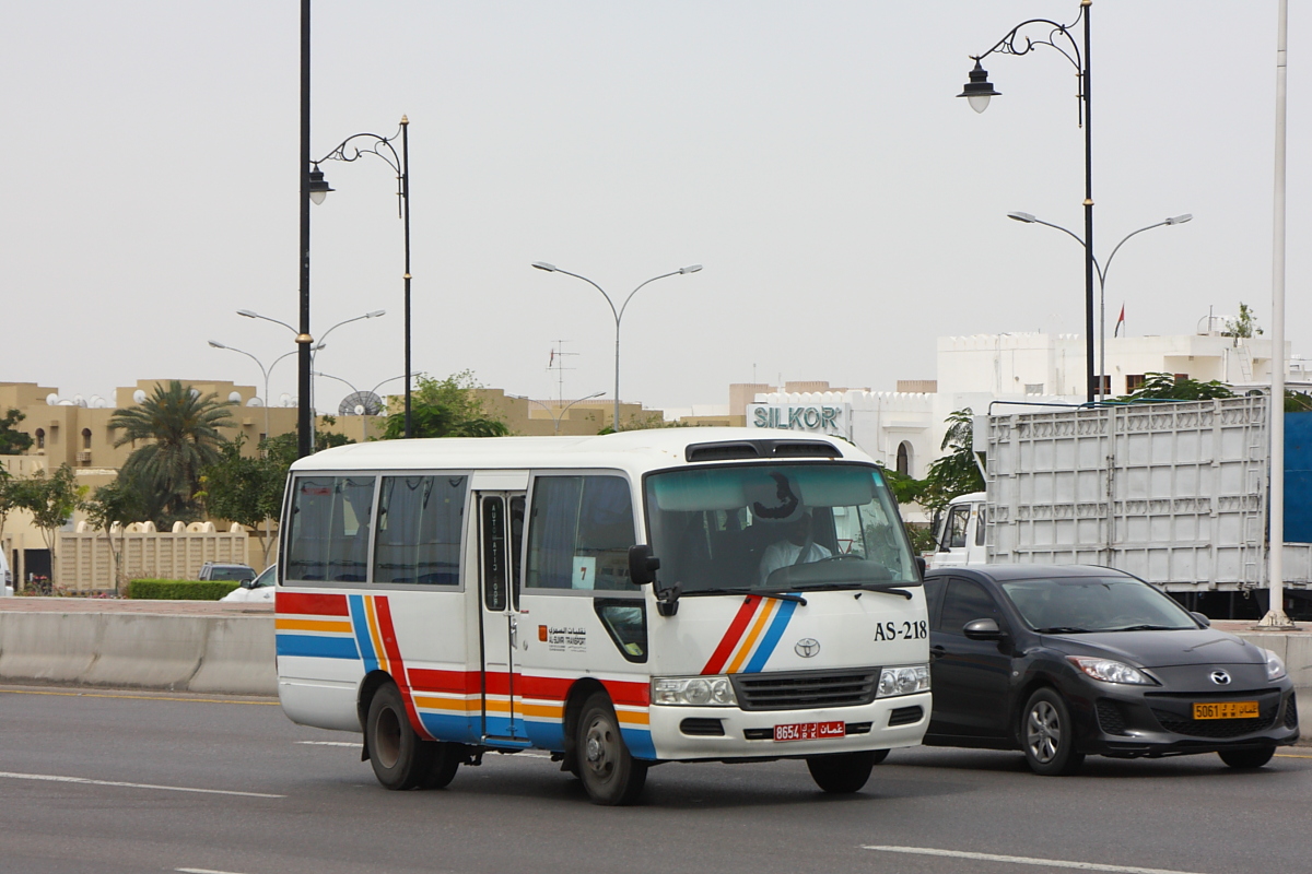 Оман, Toyota Coaster (III B40/B50) № AS-218