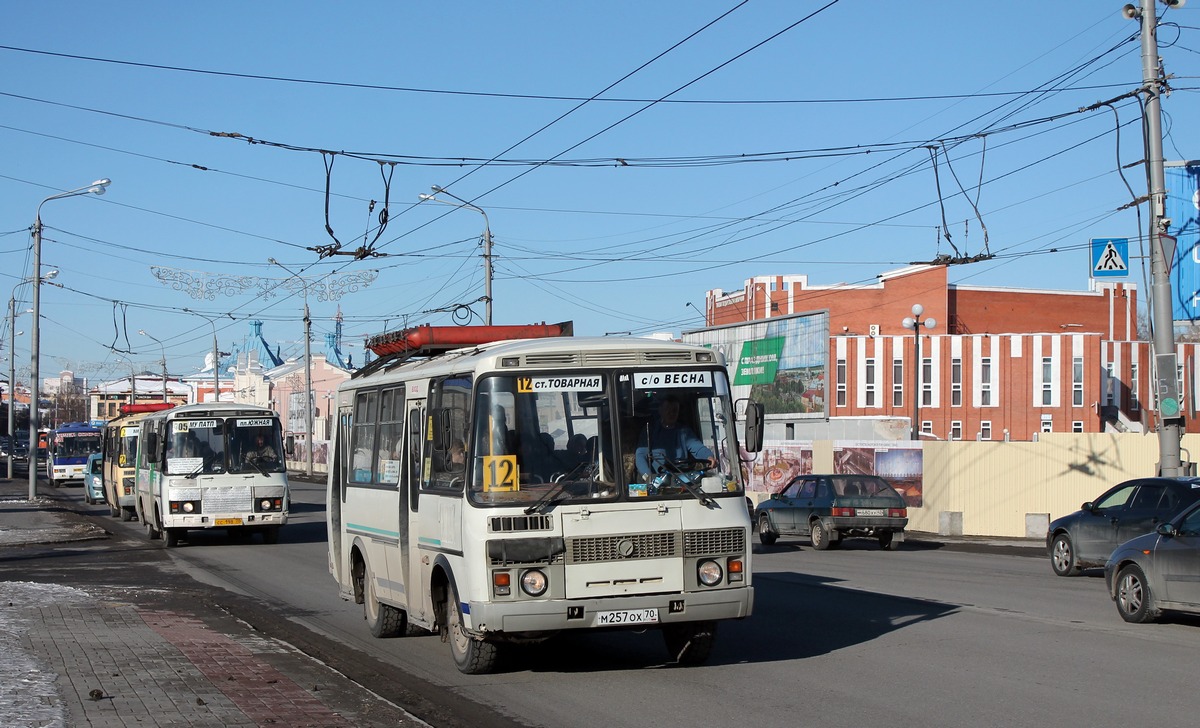 Томская область, ПАЗ-32053 № М 257 ОХ 70