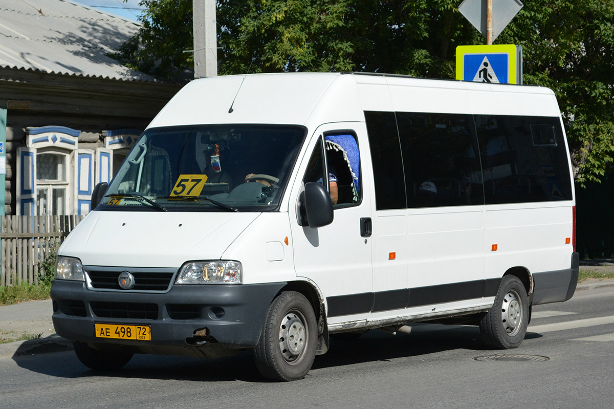 Тюменская область, FIAT Ducato 244 CSMMC-RLL, -RTL № АЕ 498 72