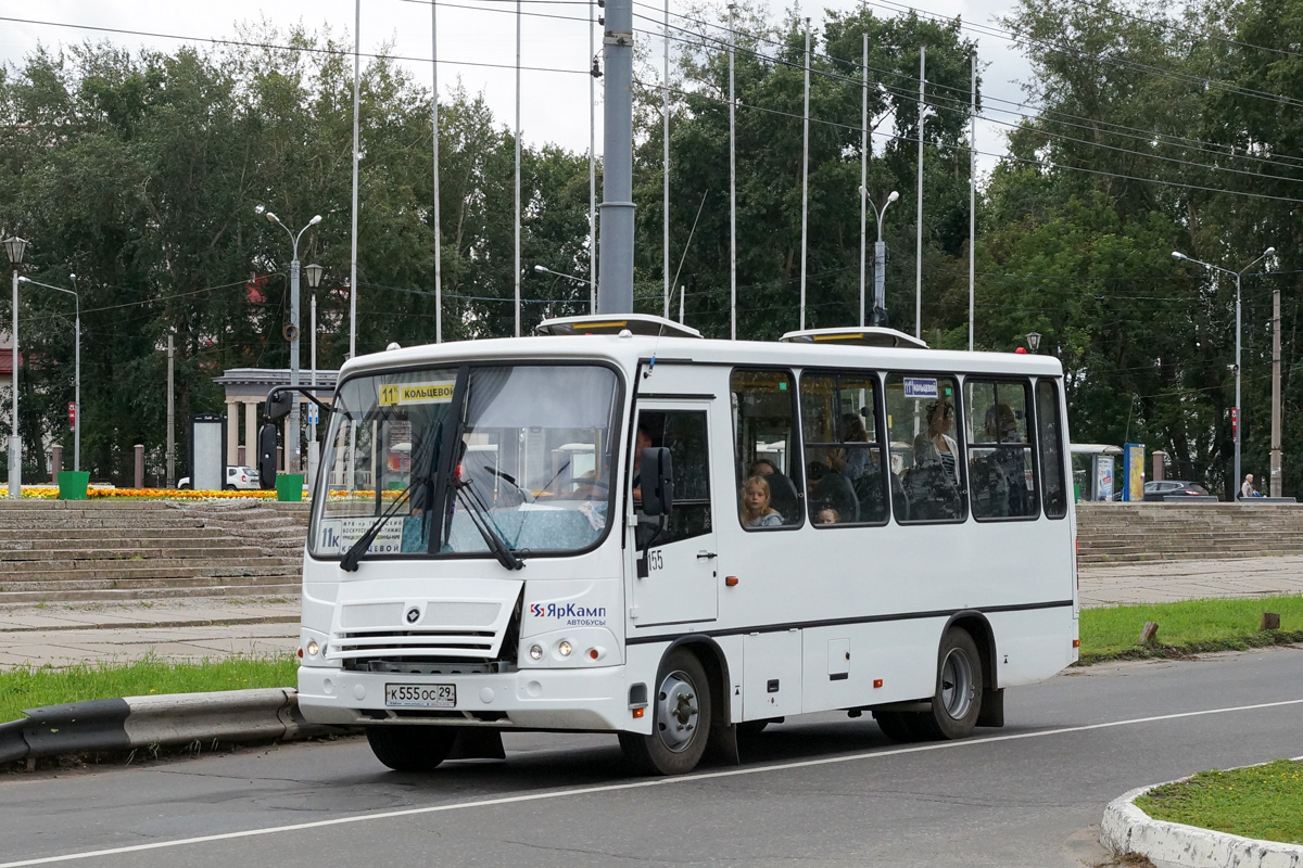 Архангельская область, ПАЗ-320302-08 № 2155