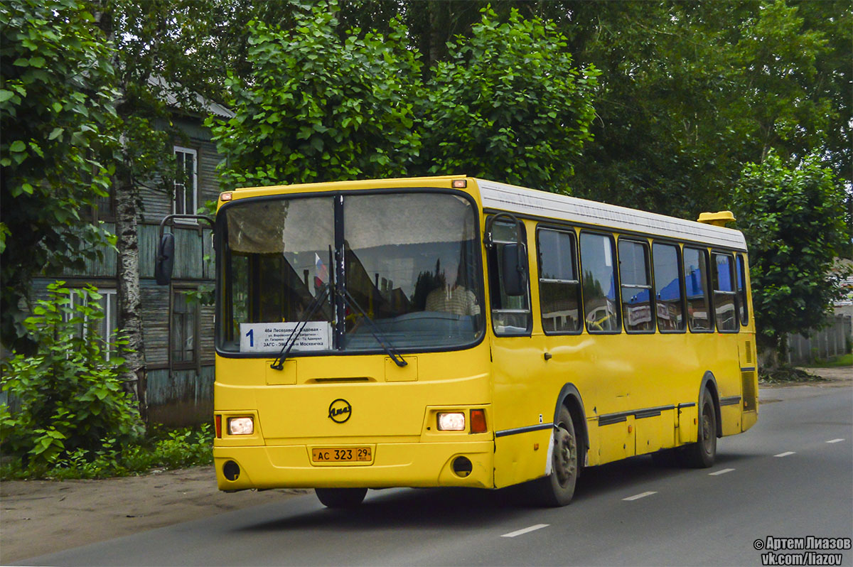 Архангельская область, ЛиАЗ-5256.35 № АС 323 29