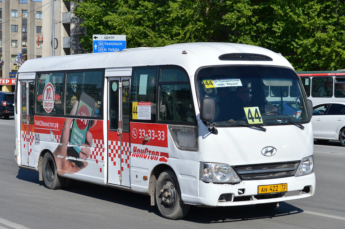 Тюменская область, Hyundai County Kuzbass № АН 422 72