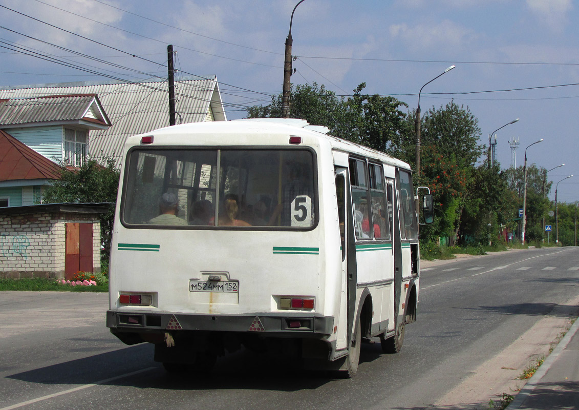 Ніжагародская вобласць, ПАЗ-32054 № М 524 ММ 152
