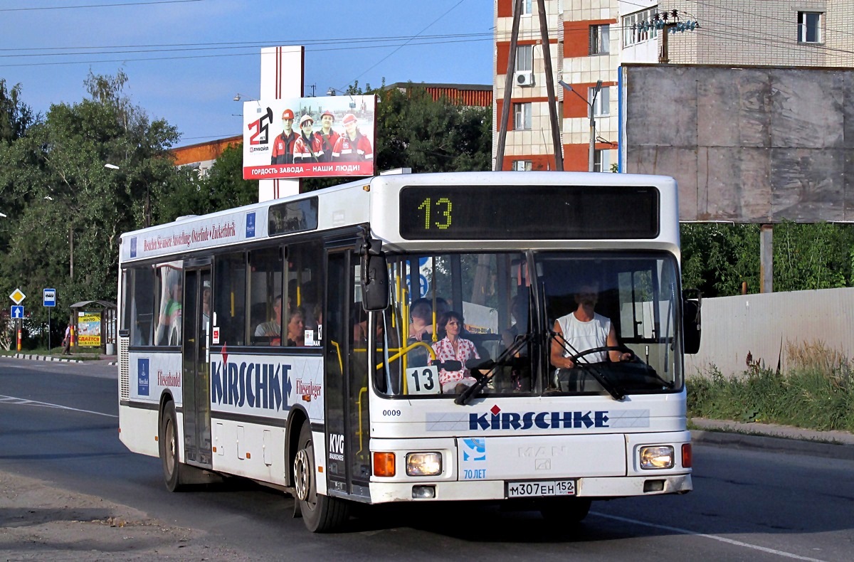 Нижегородская область, MAN A12 EL222 № М 307 ЕН 152