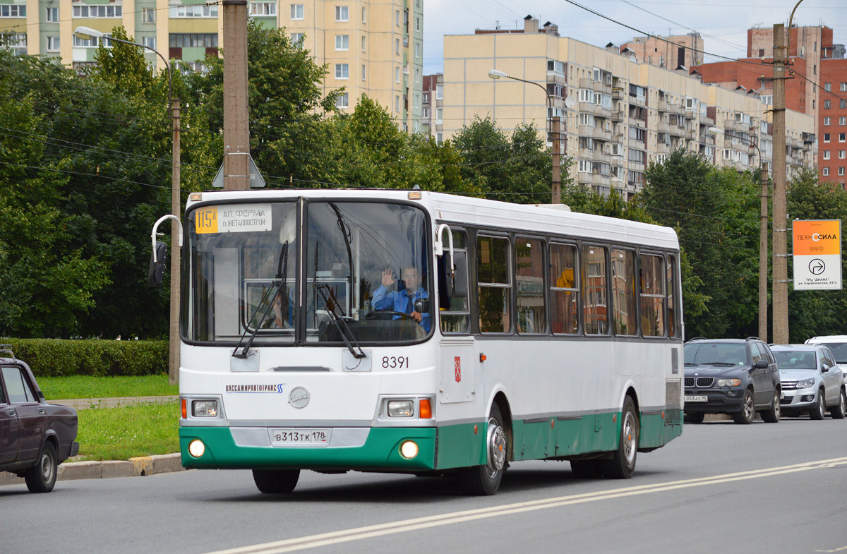 Санкт-Петербург, ЛиАЗ-5256.25 № 8391