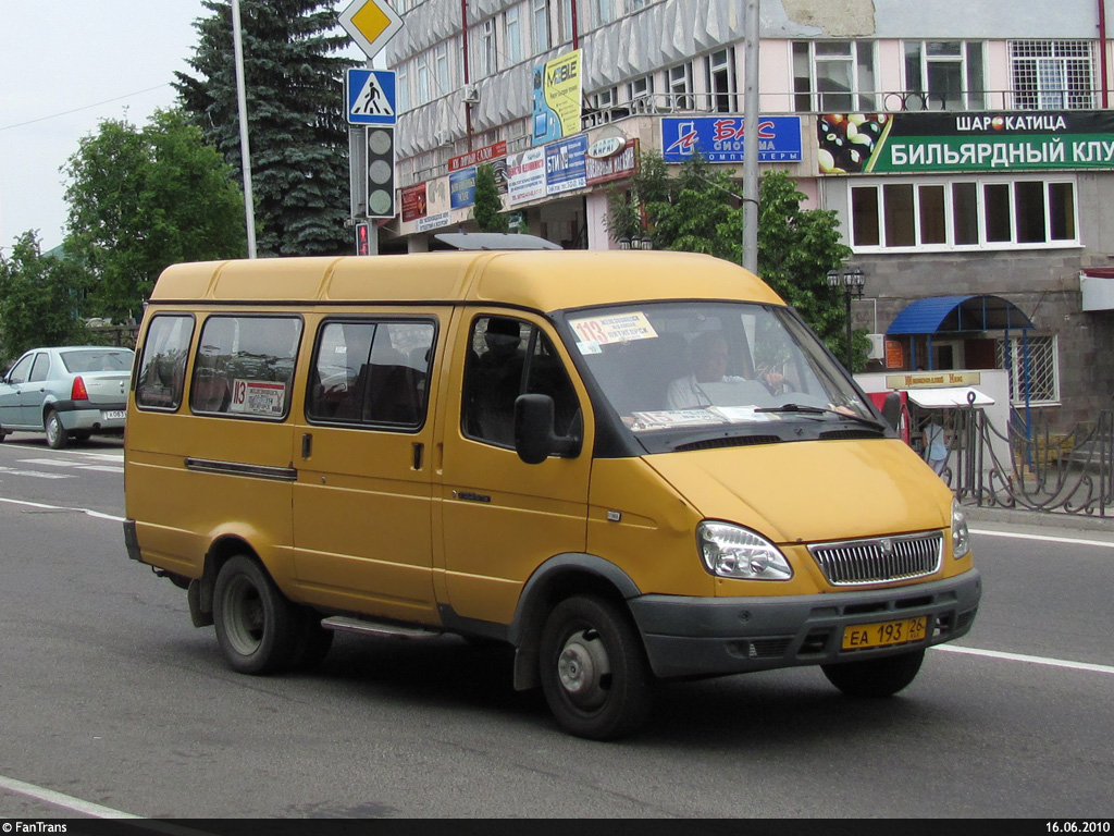 Ставропольский край, ГАЗ-3269-10-03 (X8332690B) № ЕА 193 26