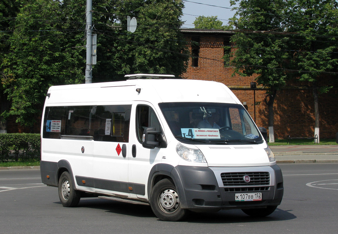 Нижегородская область, Нижегородец-FST613 (FIAT Ducato) № К 107 ВВ 152