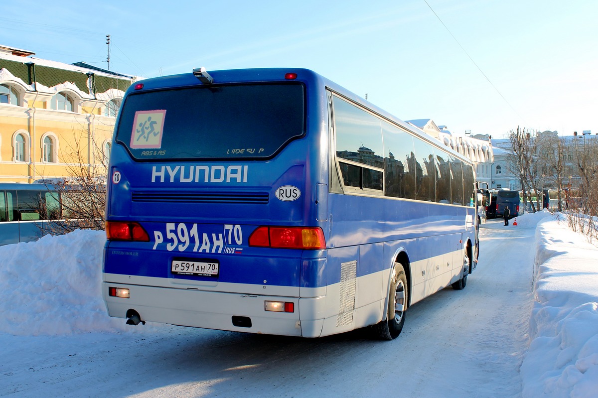 Омская область, Hyundai AeroSpace LS № Р 591 АН 70