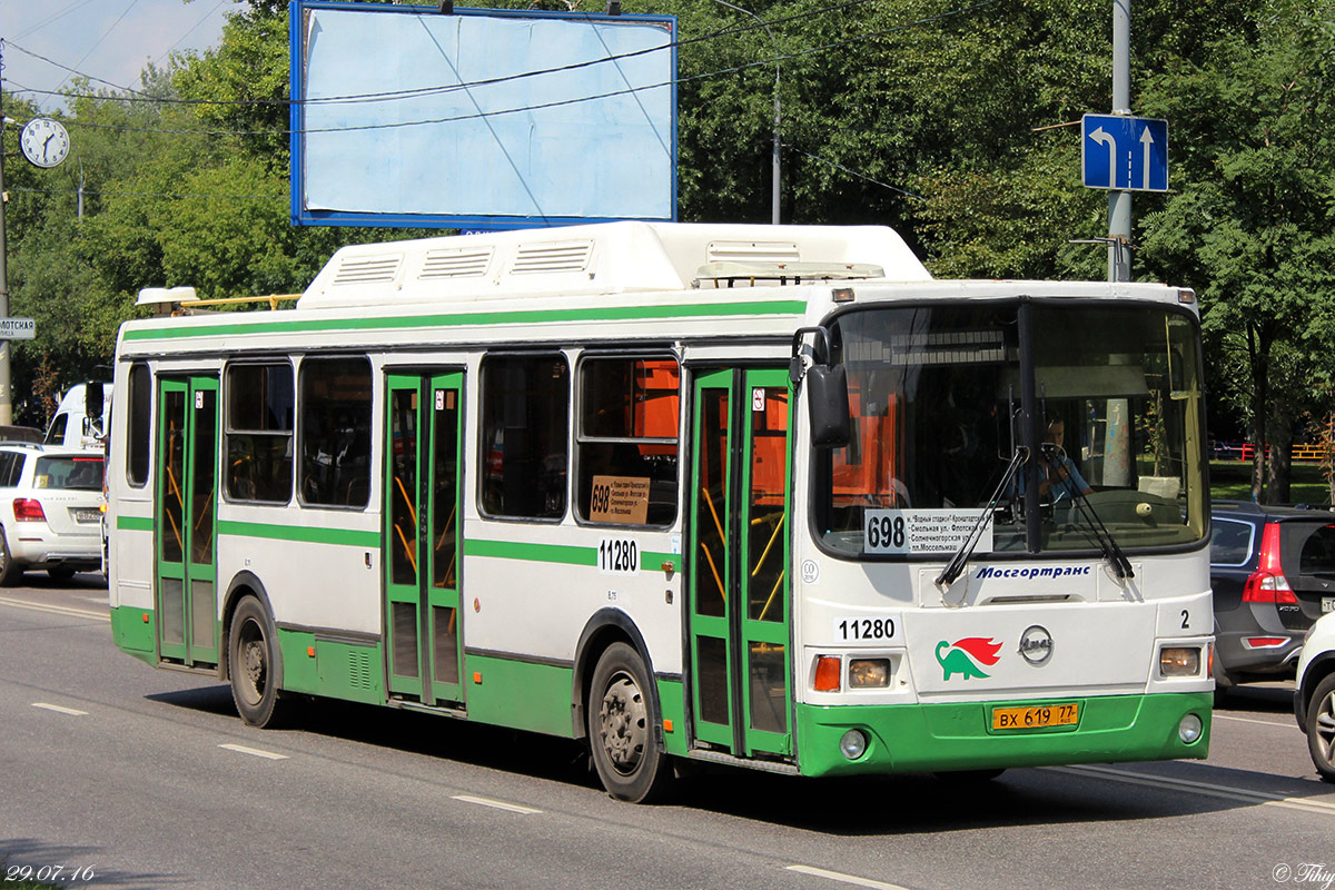 Moskwa, LiAZ-5293.70 Nr 11280