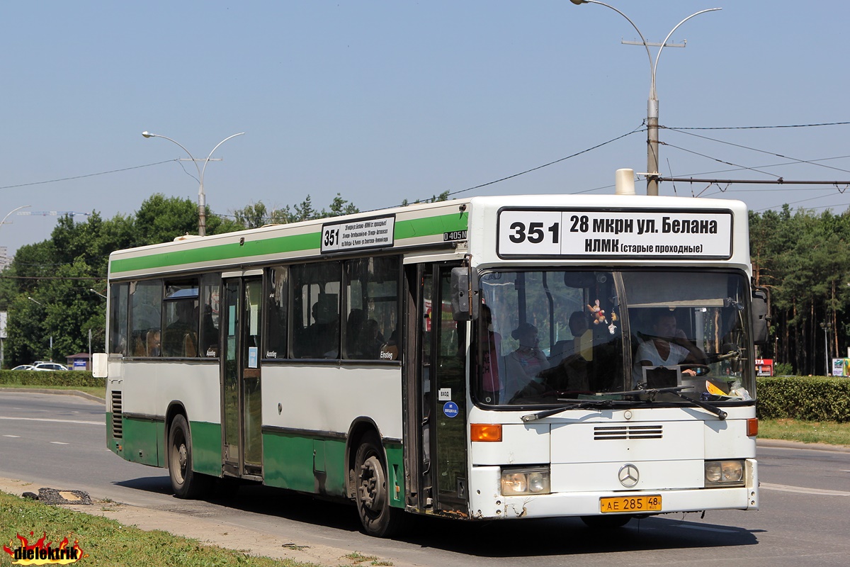 Lipetsk region, Mercedes-Benz O405N # АЕ 285 48