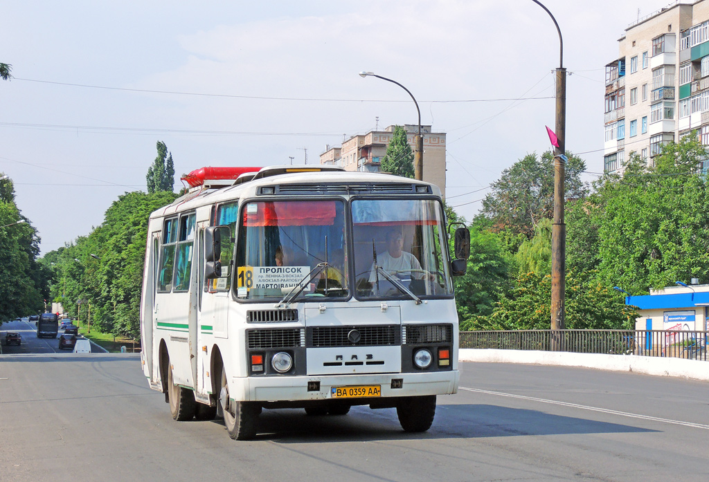 Кировоградская область, ПАЗ-32054 № BA 0359 AA