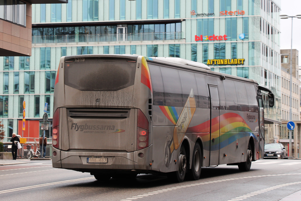 Швеция, Volvo 9700S UG № 1319