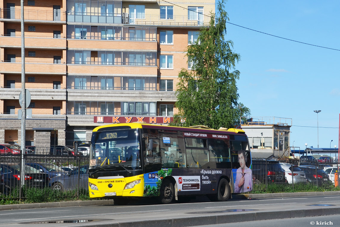 Санкт-Петербург, Yutong ZK6852HG № В 222 АР 178