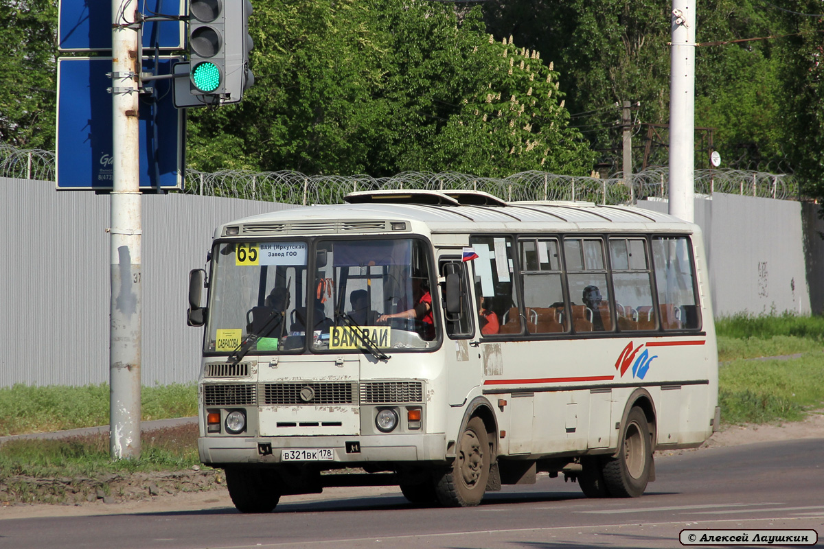 Воронежская область, ПАЗ-4234 № В 321 ВК 178