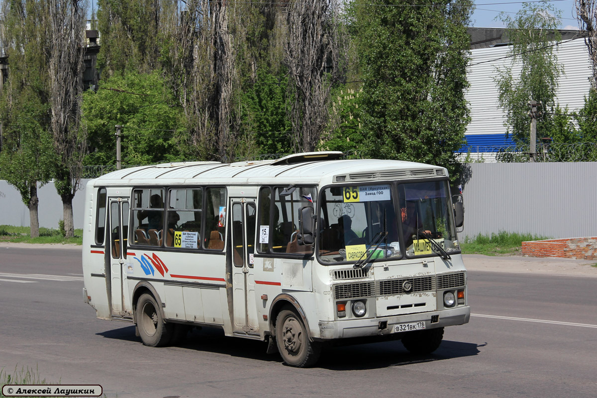 Воронежская область, ПАЗ-4234 № В 321 ВК 178