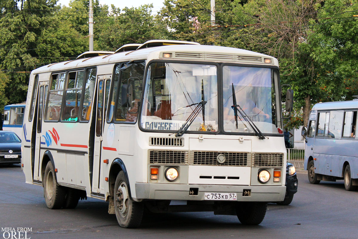 Орловская область, ПАЗ-4234 № С 753 КВ 57