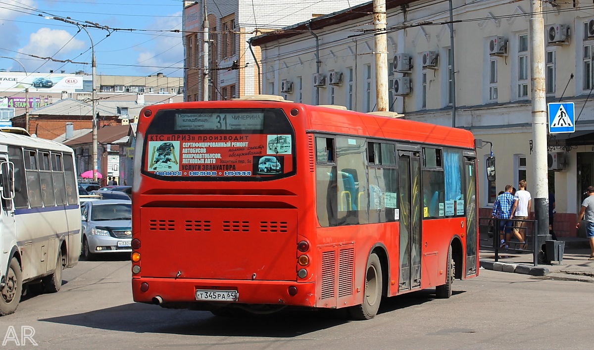 Тамбовская область, Higer KLQ6891GA № Т 345 РА 64