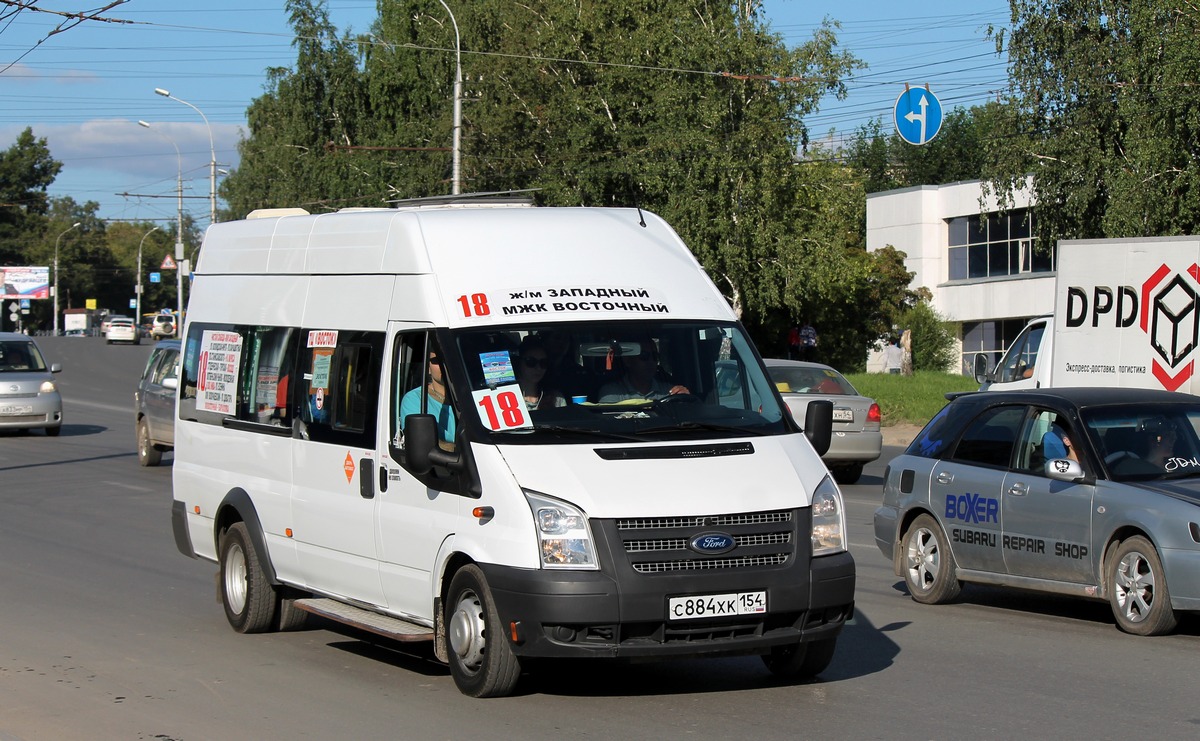 Новосибирская область, Промтех-224326 (Ford Transit) № С 884 ХК 154