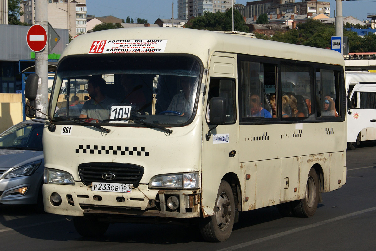 Ростовская область, Hyundai County SWB C08 (РЗГА) № 001