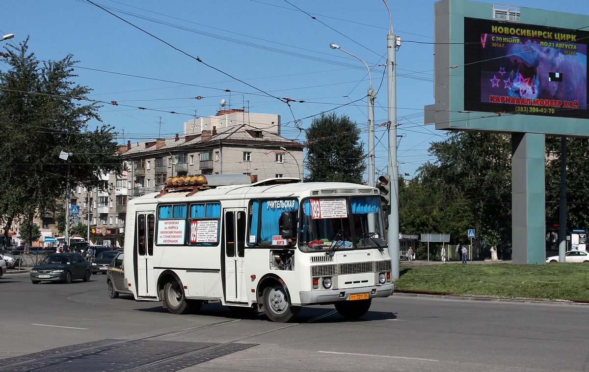 Новосибирская область, ПАЗ-32054 № ТТ 721 54