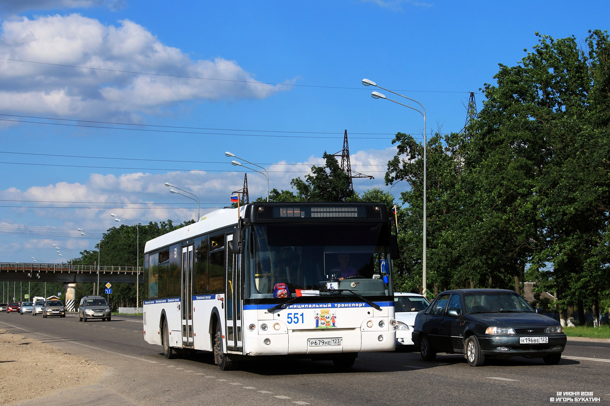 Краснодарский край, ЛиАЗ-5292.22 (2-2-0) № 551