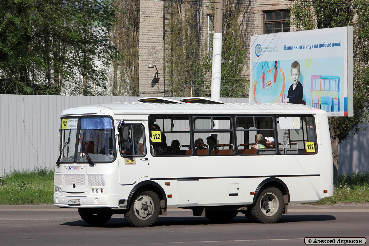 122 автобус в Воронеже - маршрут на карте c остановками.