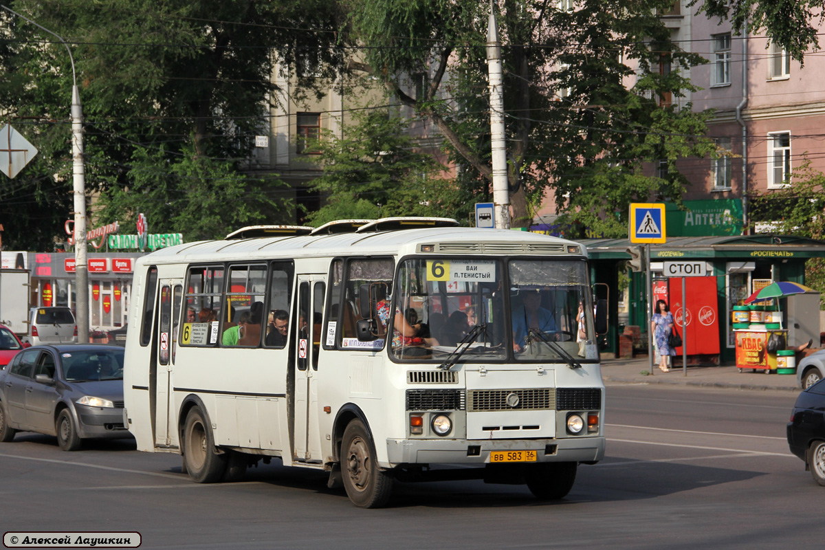 Воронежская область, ПАЗ-4234 № ВВ 583 36