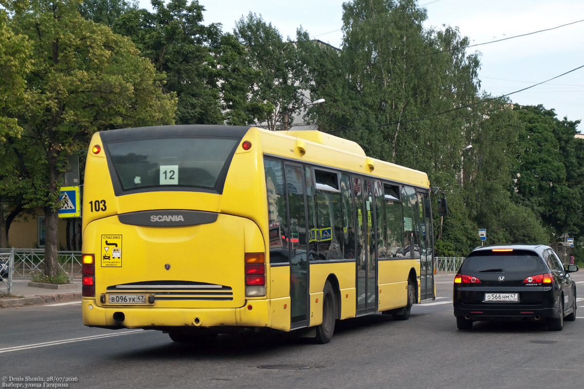 Ленинградская область, Scania OmniLink I (Скания-Питер) № 103