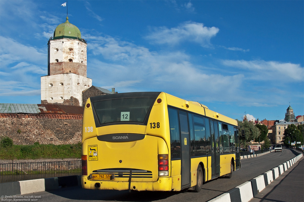 Ленинградская область, Scania OmniLink I (Скания-Питер) № 138