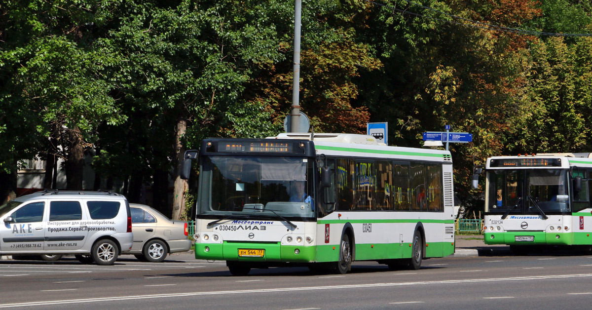 Moscow, LiAZ-5292.22 (2-2-2) # 030450