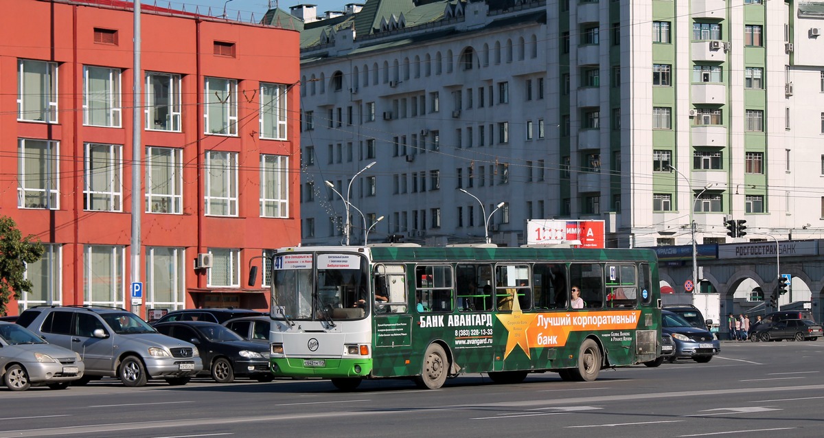 Новосибирская область, ЛиАЗ-5256.45 № С 642 ТМ 154