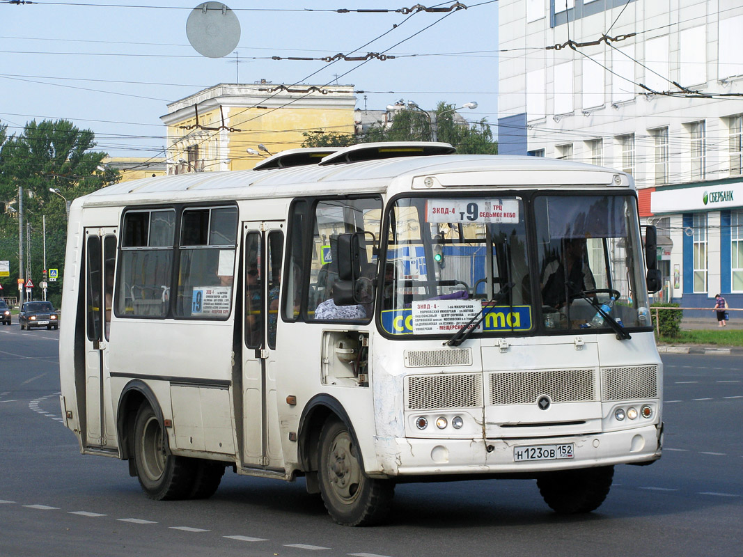 Нижегородская область, ПАЗ-32054 № Н 123 ОВ 152