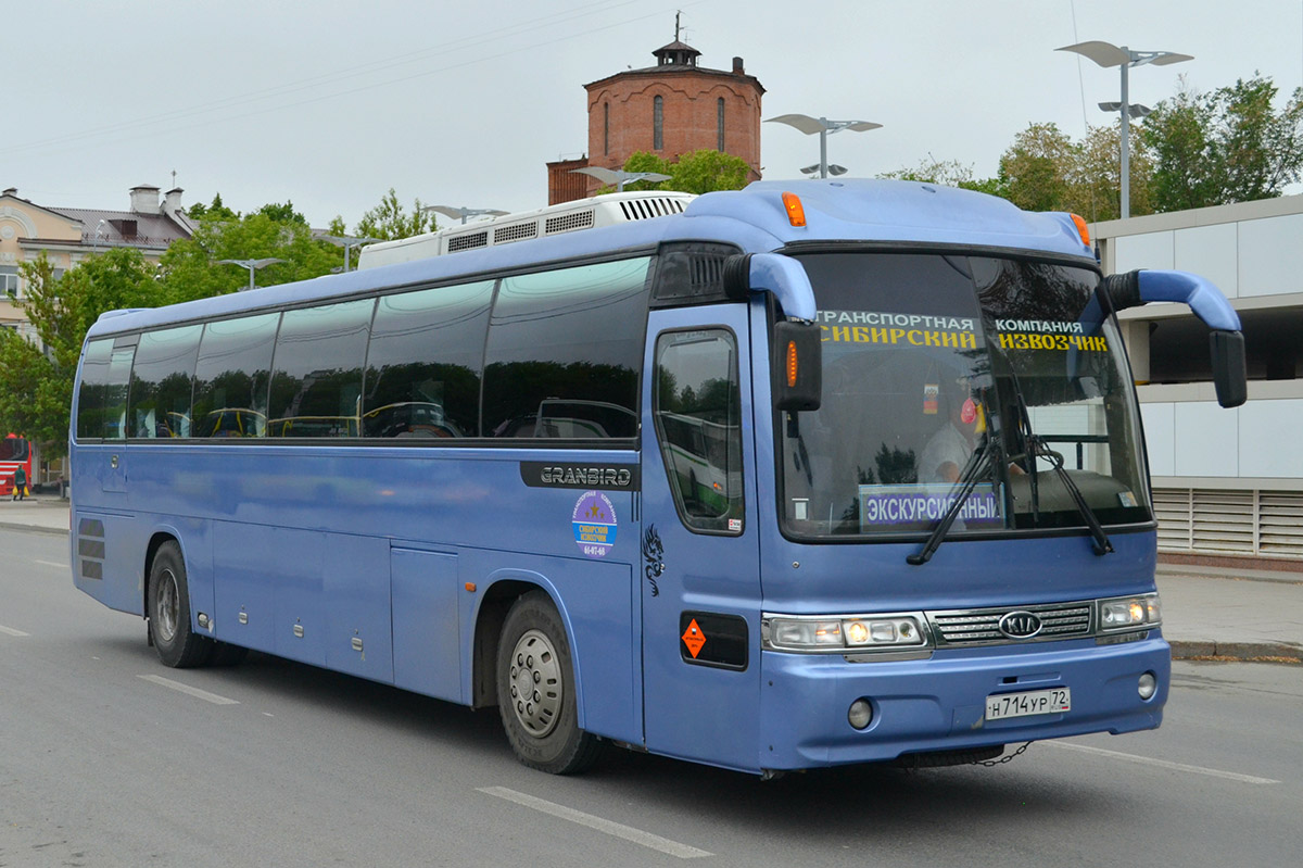 Тюменская область, Kia Granbird № Н 714 УР 72