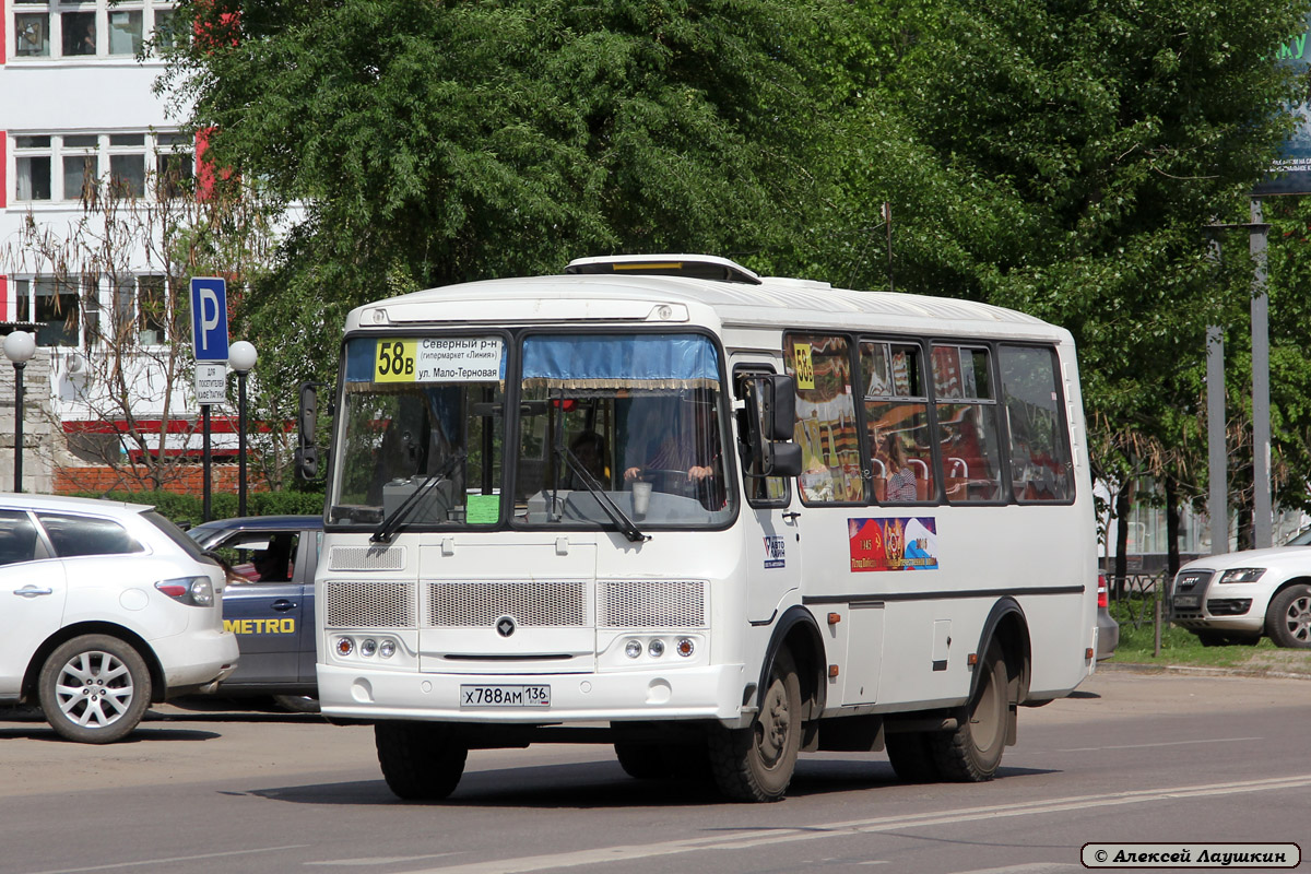 Воронежская область, ПАЗ-32054 № Х 788 АМ 136