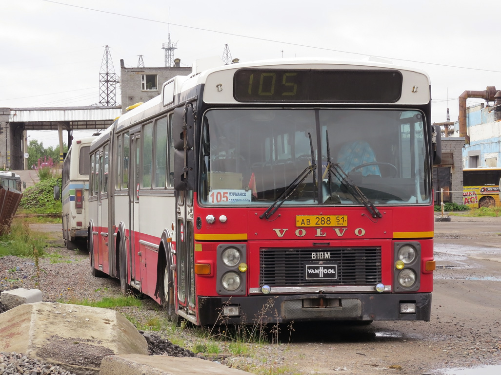 Murmansk region, Van Hool 160 # АВ 288 51