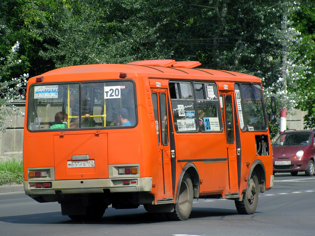 Нижегородская область, ПАЗ-32054 № М 655 ЕВ 152