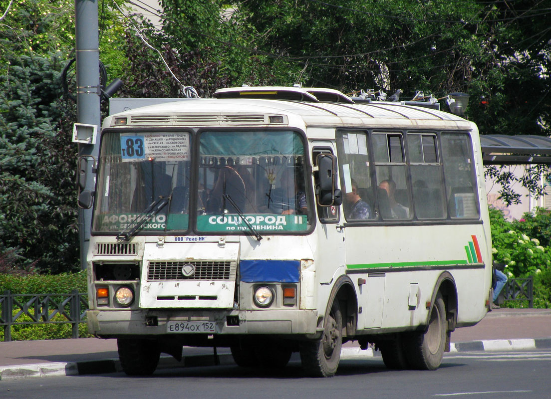 Нижегородская область, ПАЗ-32053-07 № Е 894 ОХ 152