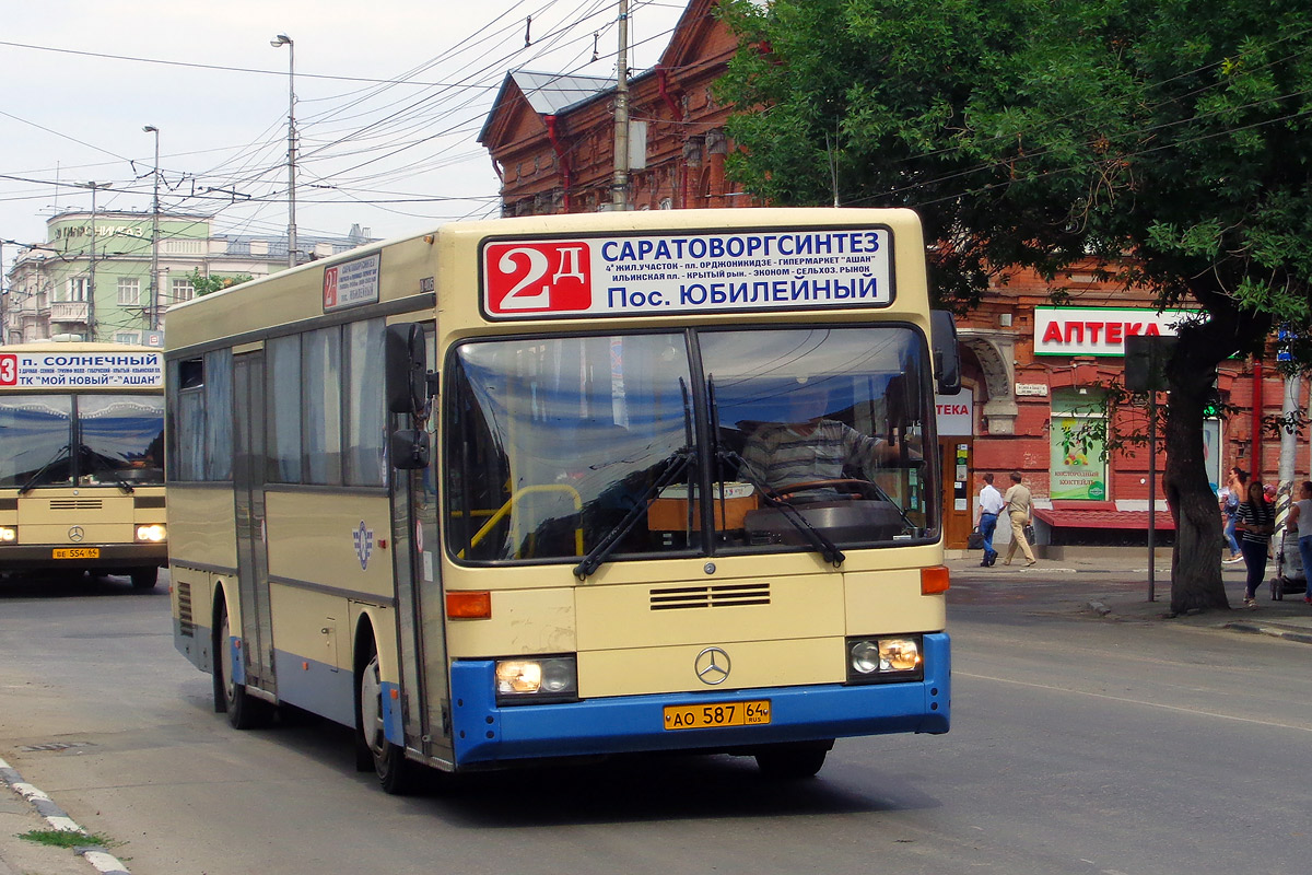 Саратовская область, Mercedes-Benz O405 № АО 587 64