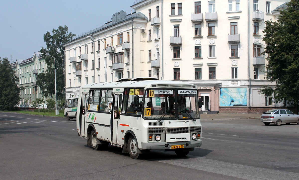 Томская область, ПАЗ-32054 № АА 680 70