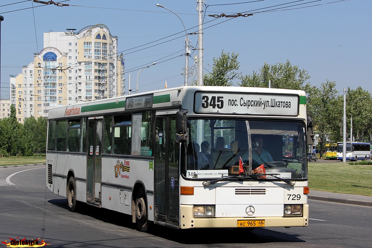 Липецкая область, Mercedes-Benz O405N № АС 965 48