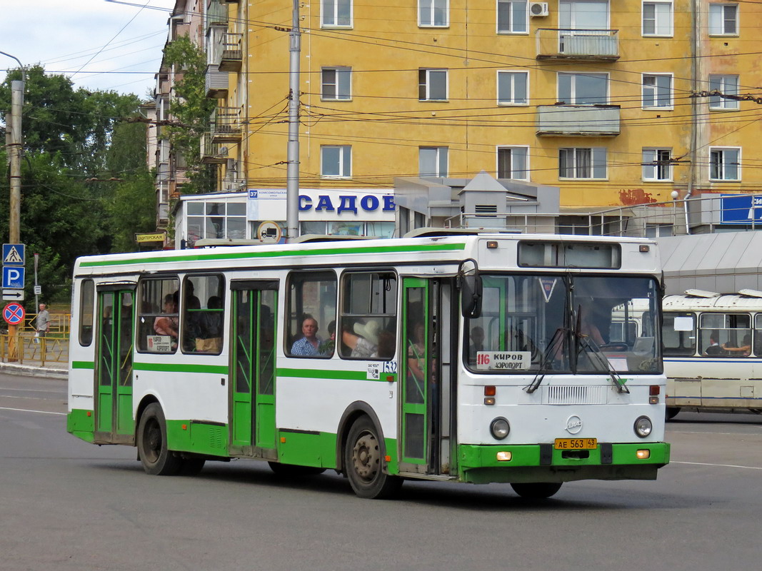 Kirov region, LiAZ-5256.35 Nr. х532