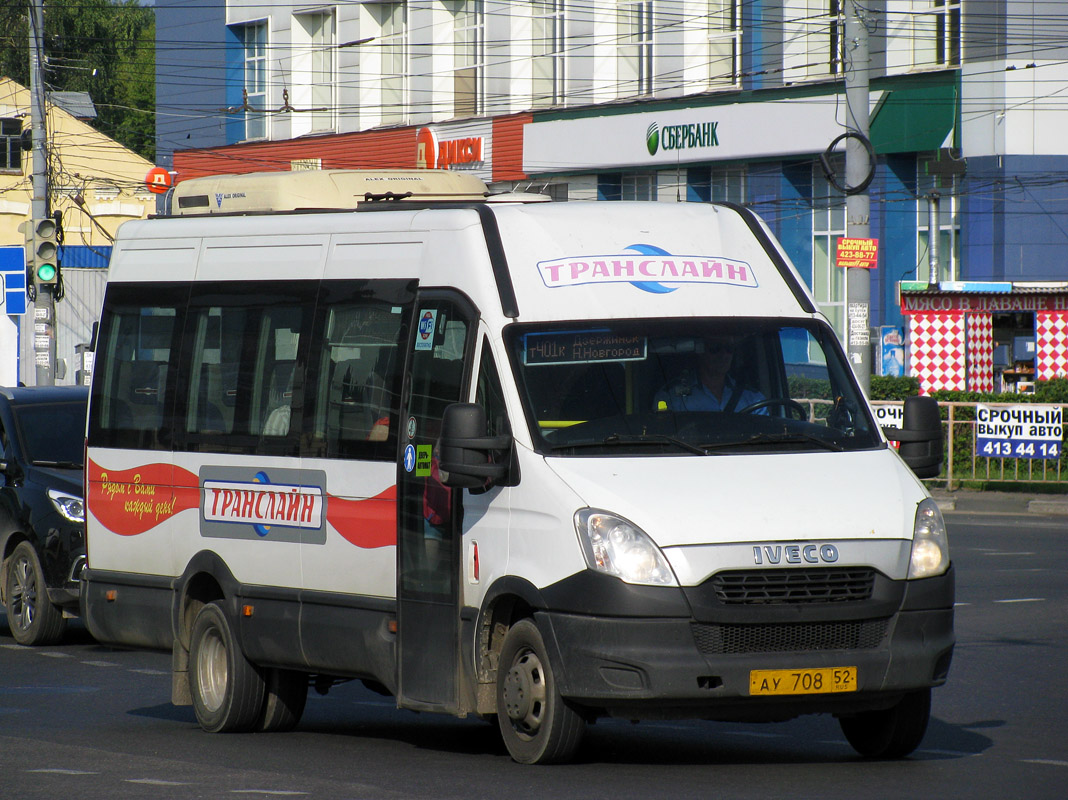 Нижегородская область, Нижегородец-2227UU (IVECO Daily) № АУ 708 52