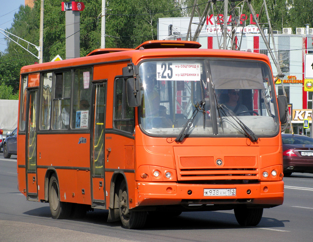 Нижегородская область, ПАЗ-320402-05 № К 938 ХН 152